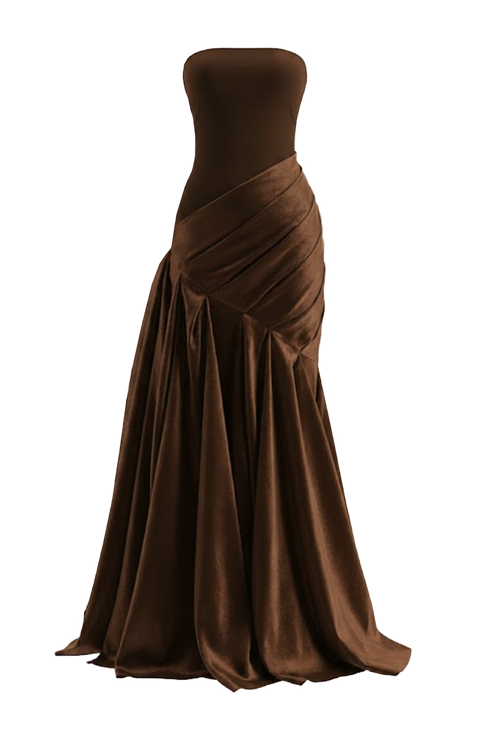 Sora Mermaid Gathering Maxi Dress