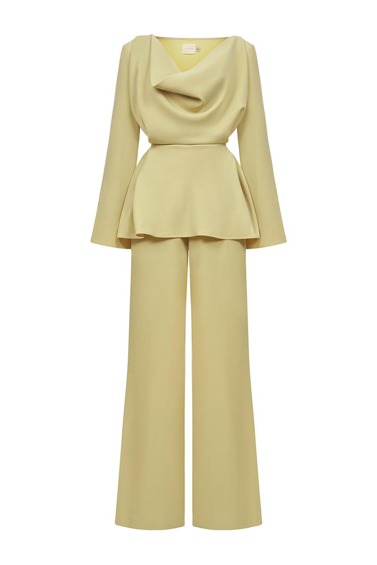Sunshine Blouson Wide Leg Cotton Silk Floor Length Set