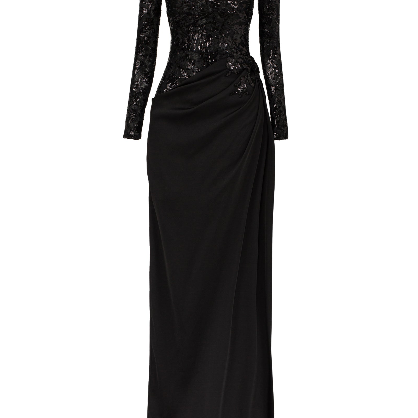Lucia Draped Maxi Dress