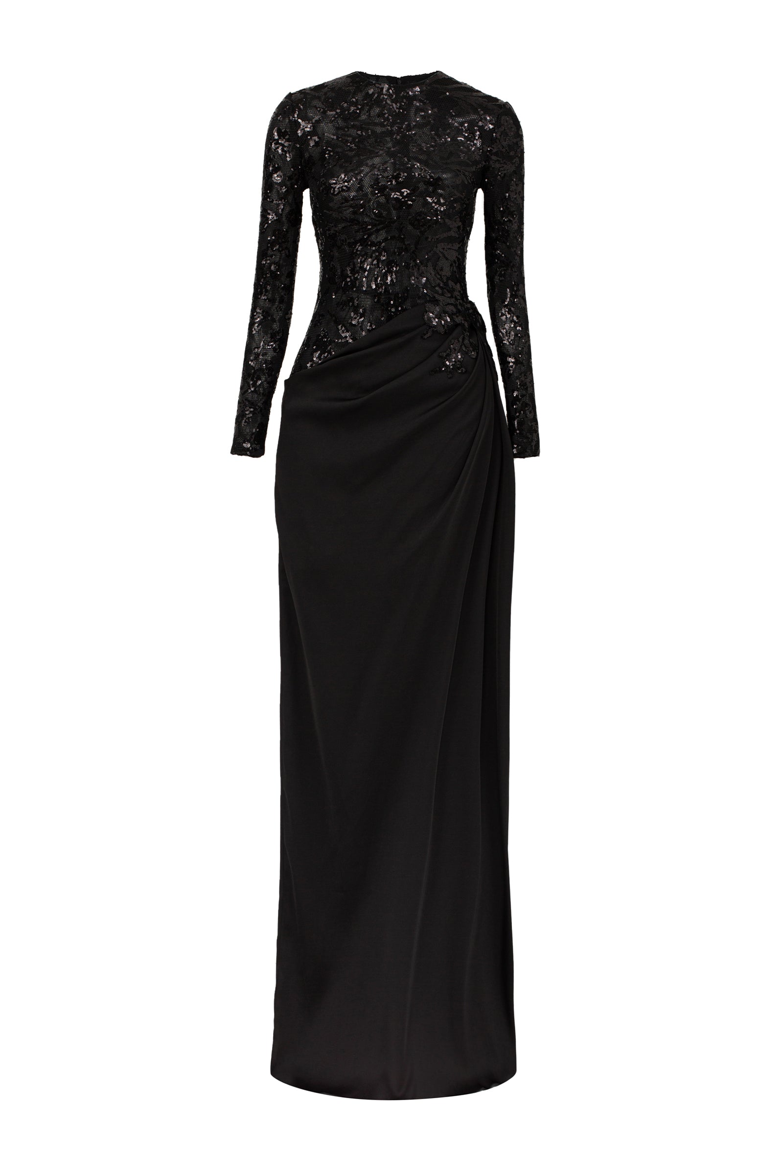 Lucia Draped Maxi Dress