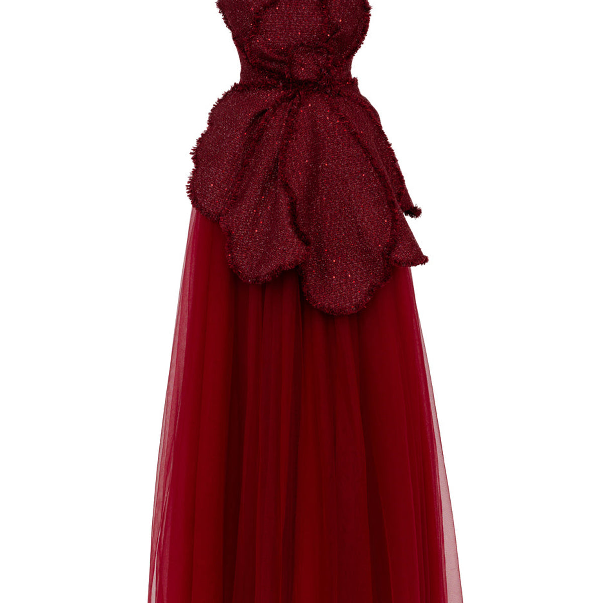 Vivienne Sweetheart Applique Maxi Dress