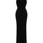 Venus Sheath Halter Neck Velvet Floor Length Dress