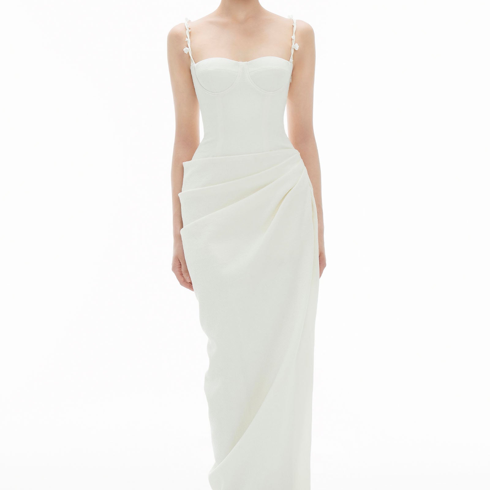Magnolia Draped Maxi Dress