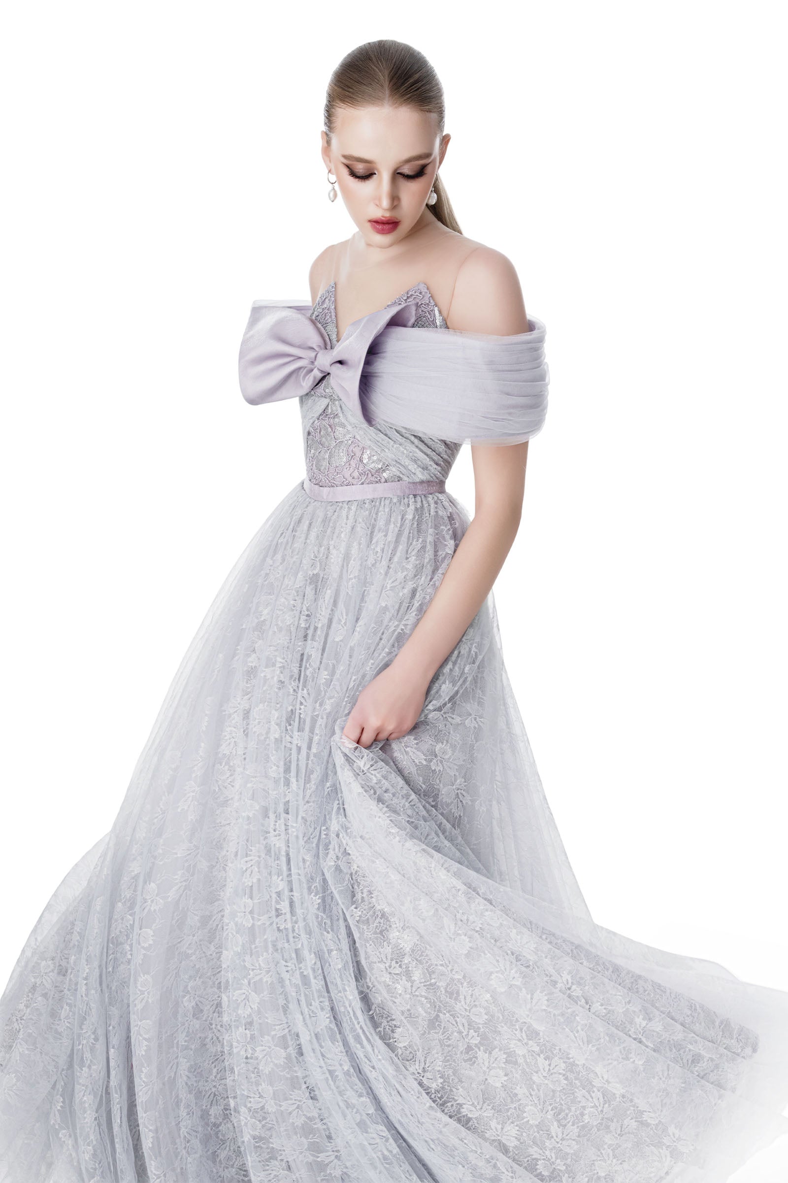 Thalia Off-Shoulder Maxi Dress