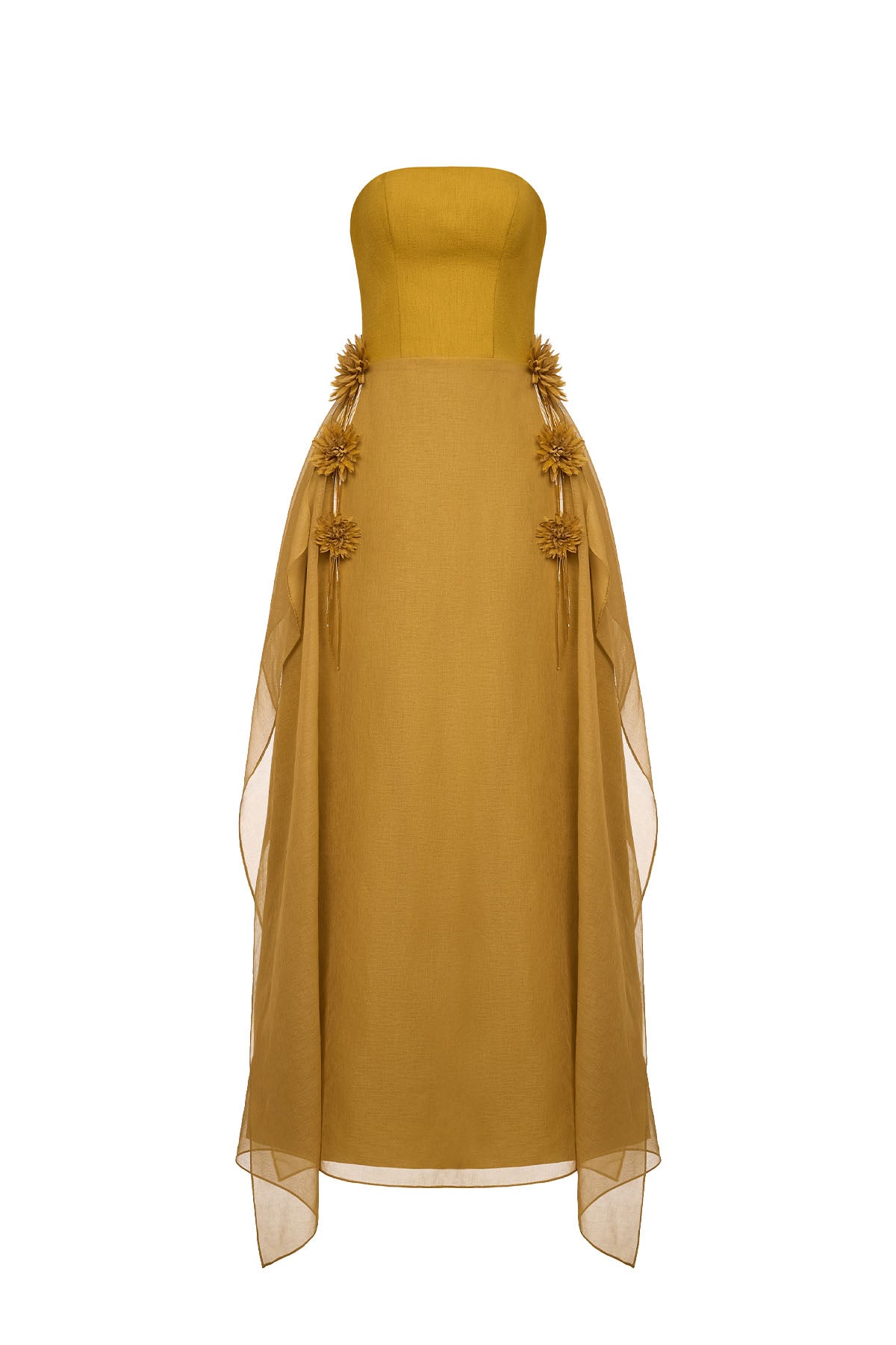 Shale Applique Maxi Dress