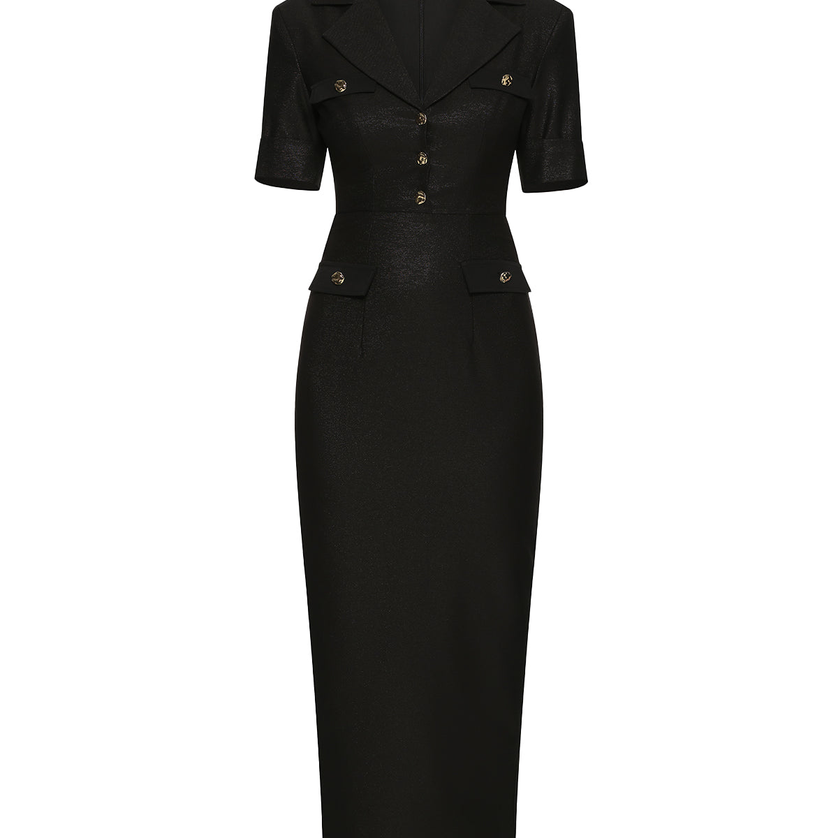Cordelia V-Neck Midi Dress