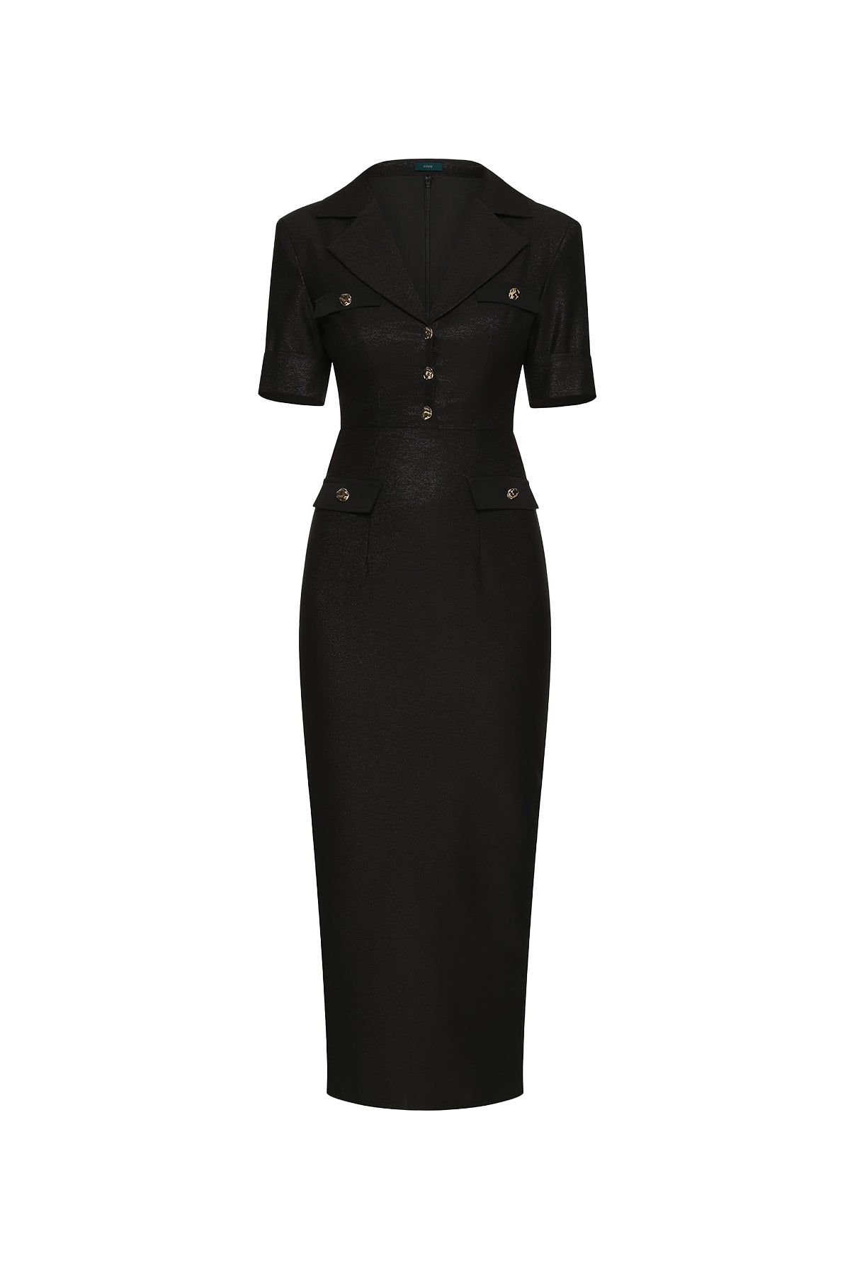 Cordelia V-Neck Midi Dress
