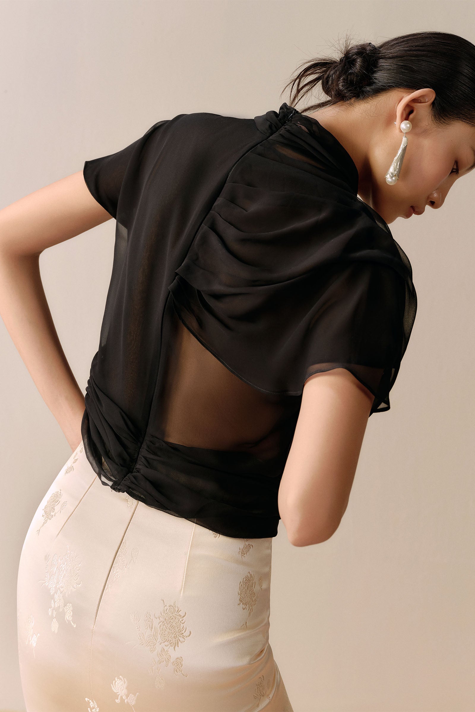 Cora Draped Top