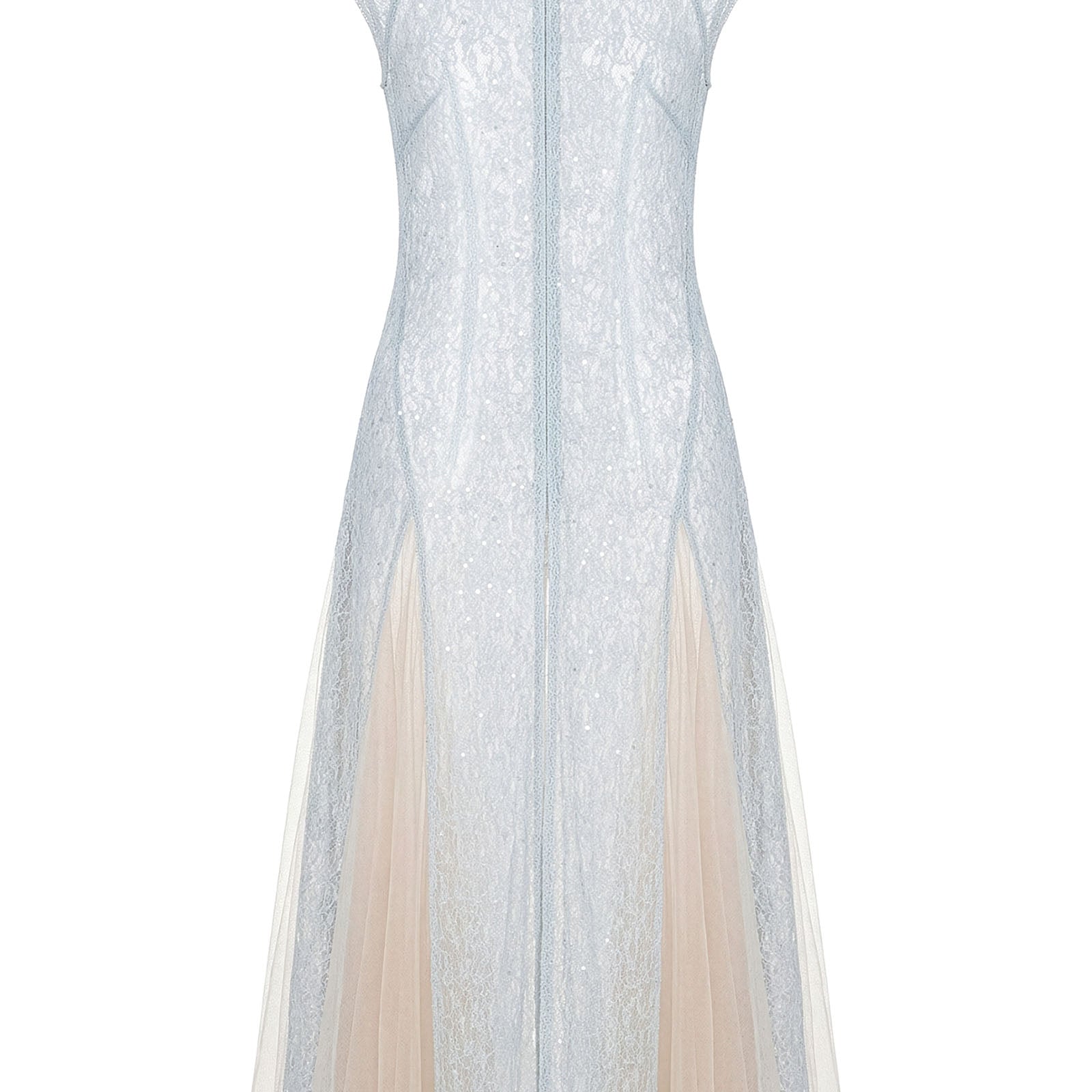 Amelie High Neck Midi Dress