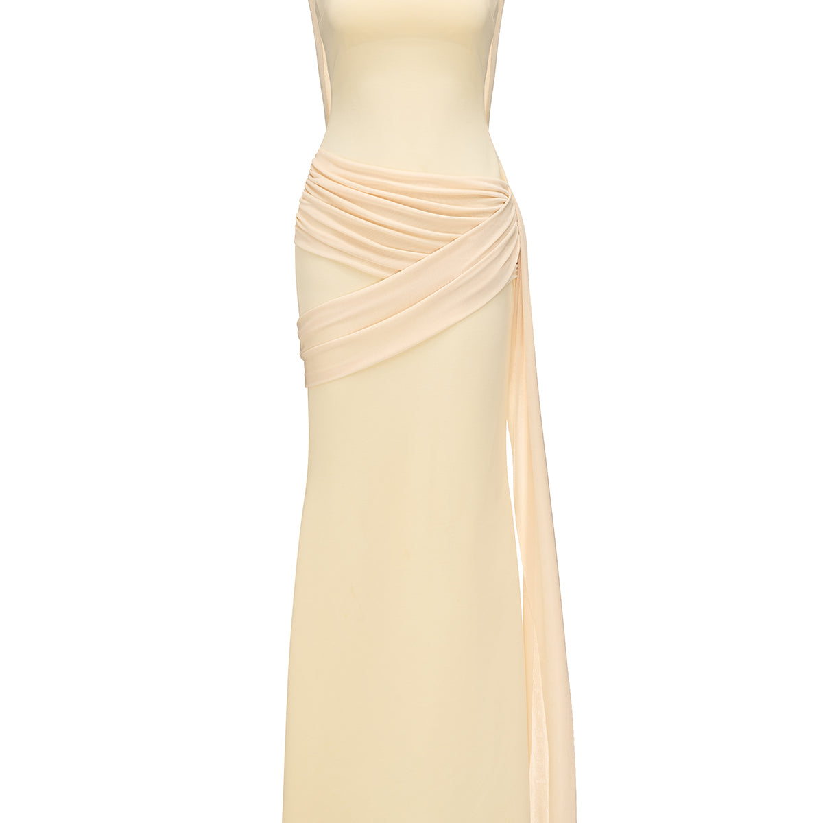 Aza Square Neck Maxi Dress