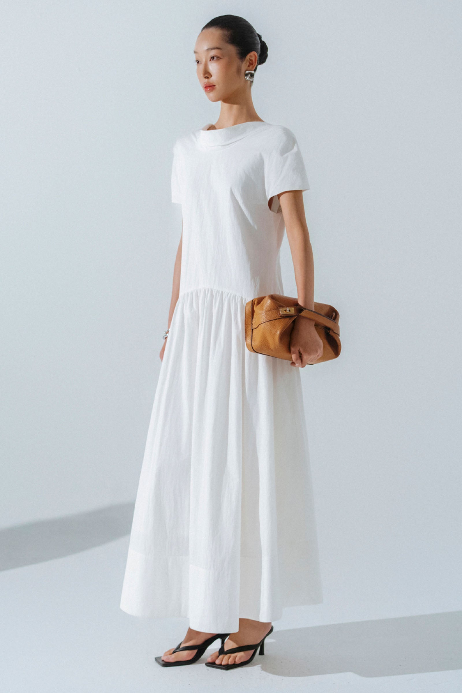 Eira Cowl Maxi Dress