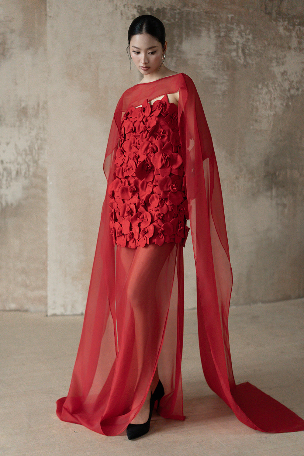 Solyss Applique Maxi Dress