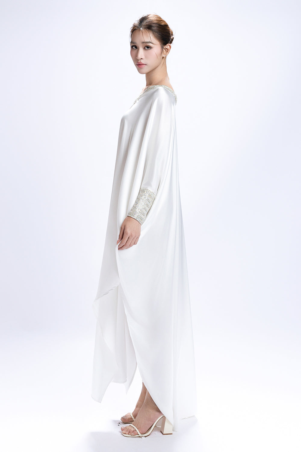 Aveline Cocoon Bead Maxi Dress