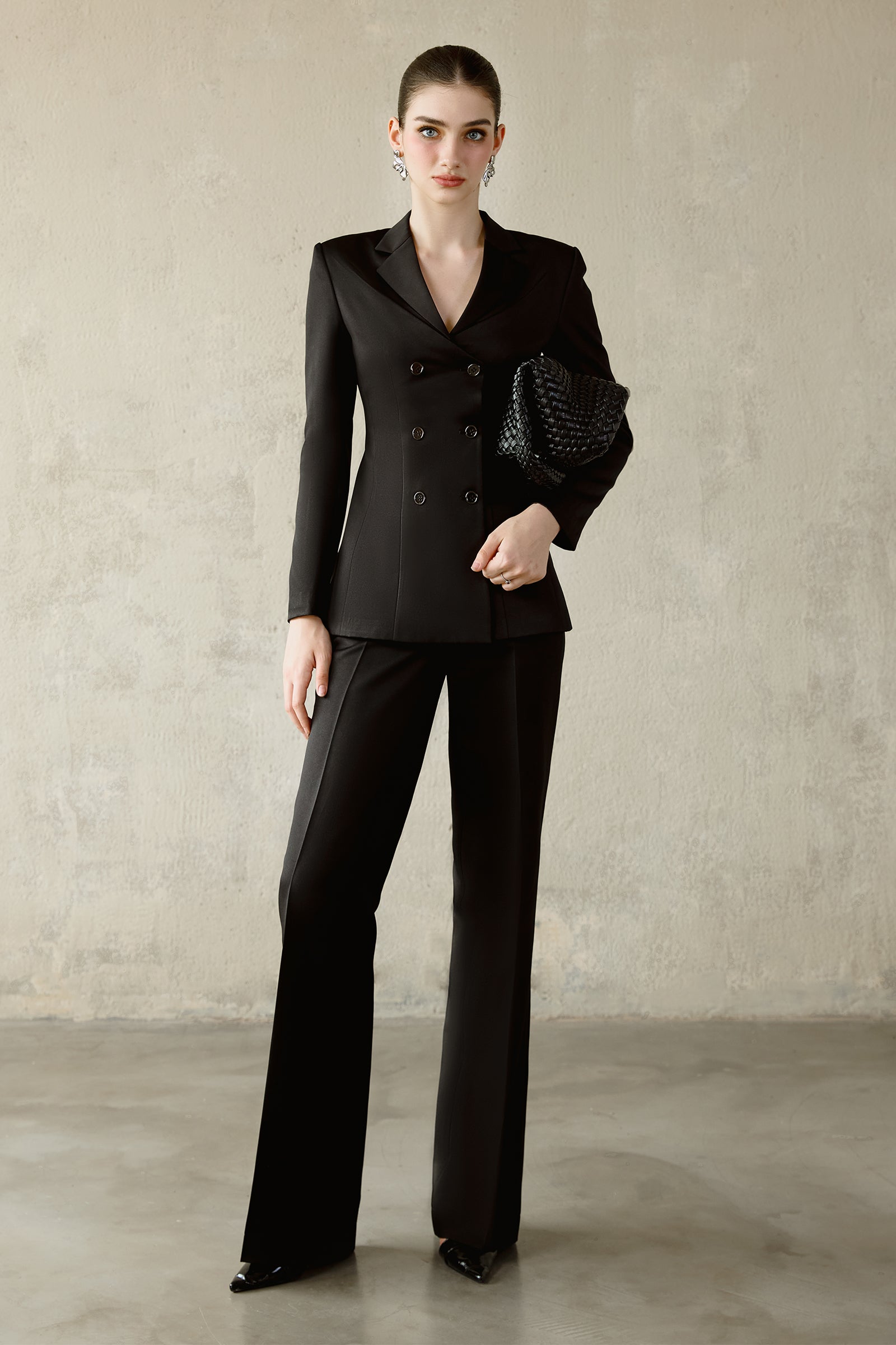 Isa Notched Lapel Blazer