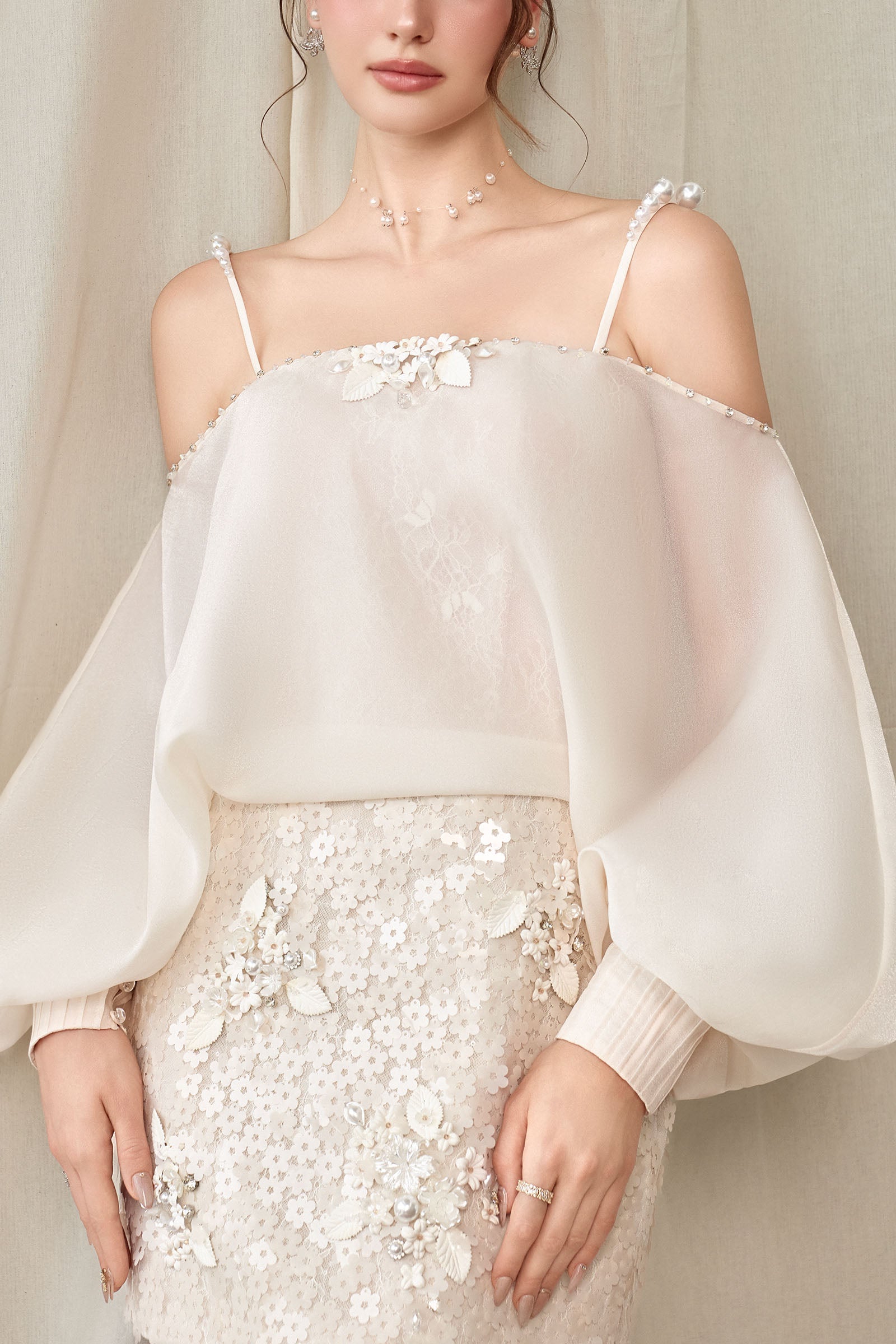 Linnea Cold Shoulder Sleeve Mini Dress