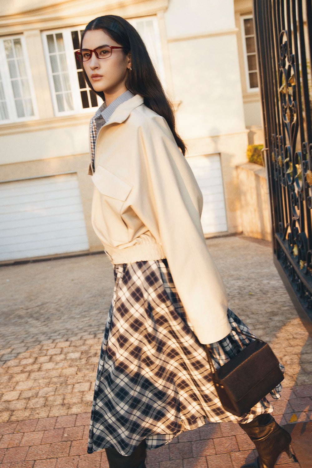 Colette A-line Pleated Skirt