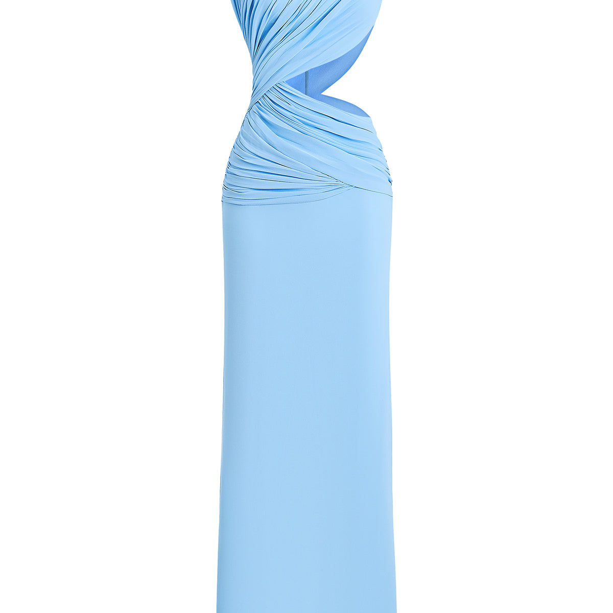 Solenne Draped Maxi Dress