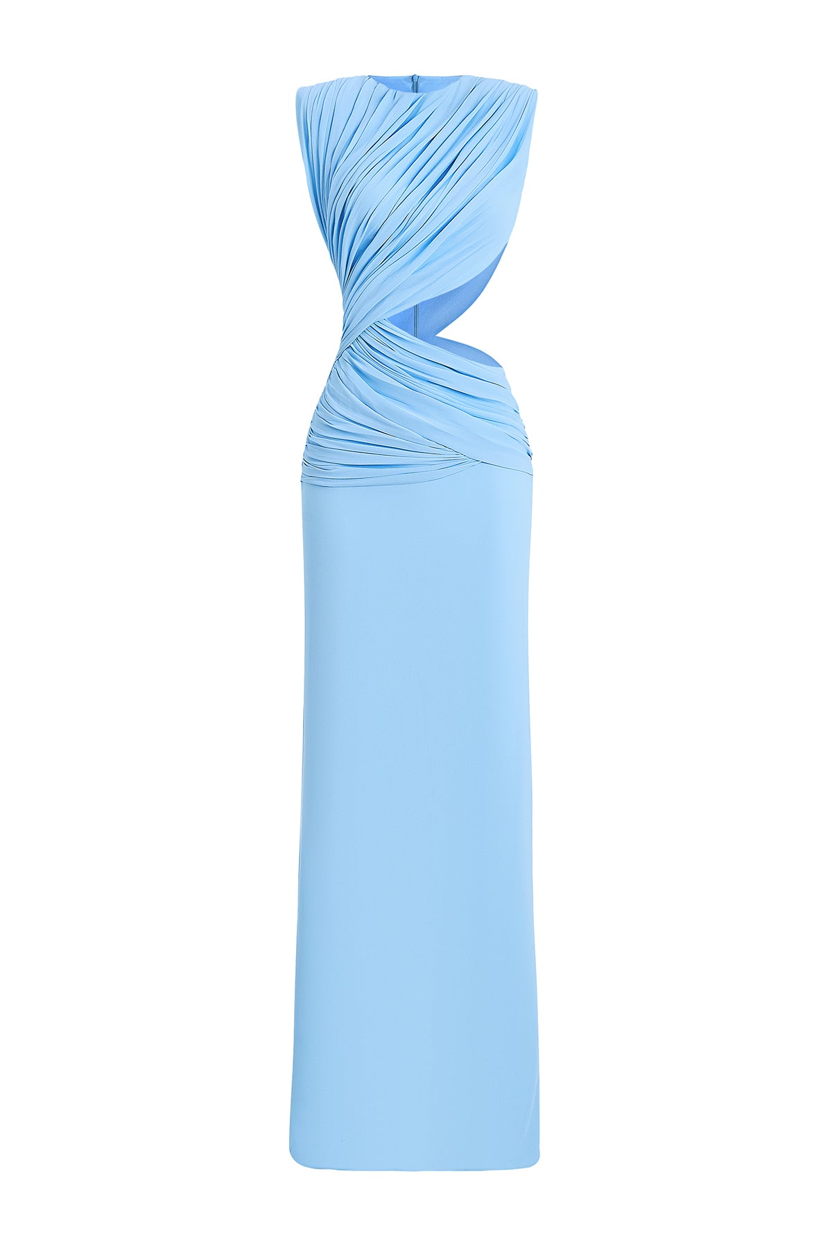 Solenne Draped Maxi Dress
