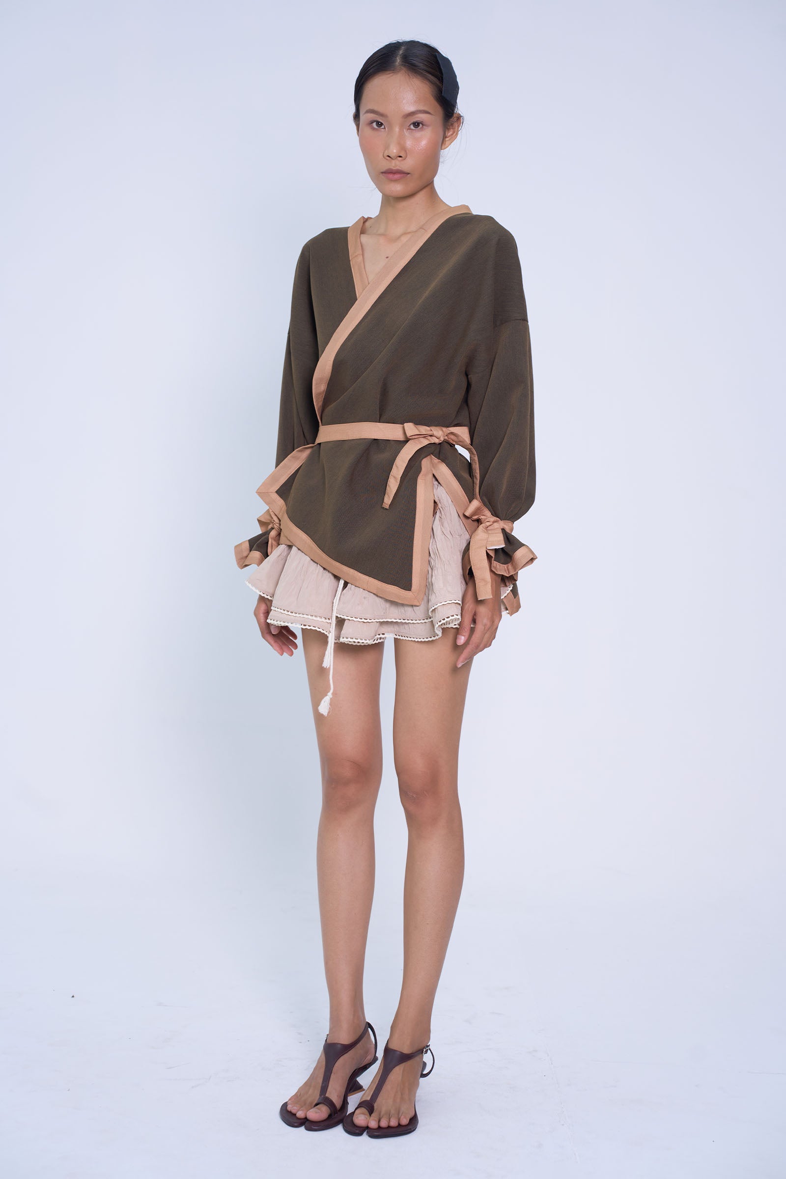 Nha Nong V-Neck Coat