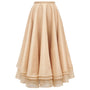 Jeanne Layered Draped Organdy Midi Skirt - MEAN BLVD