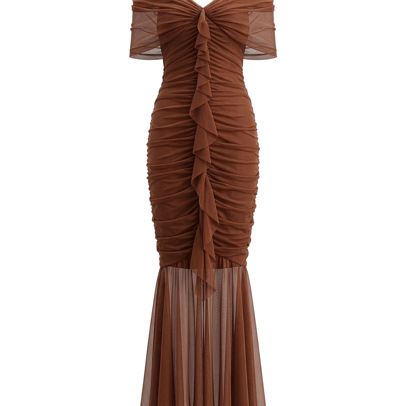 Estelle Ruched Maxi Dress