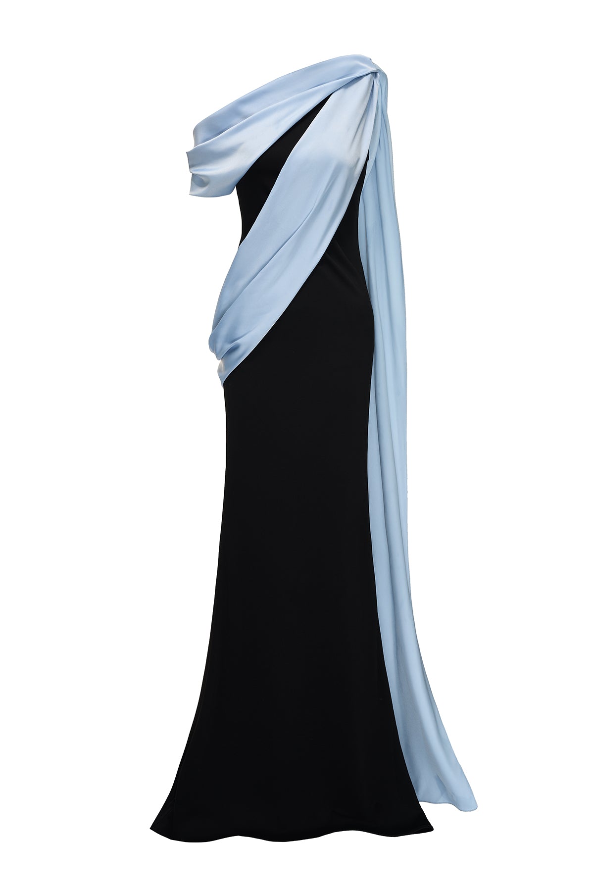 Atropos Draped Maxi Dress