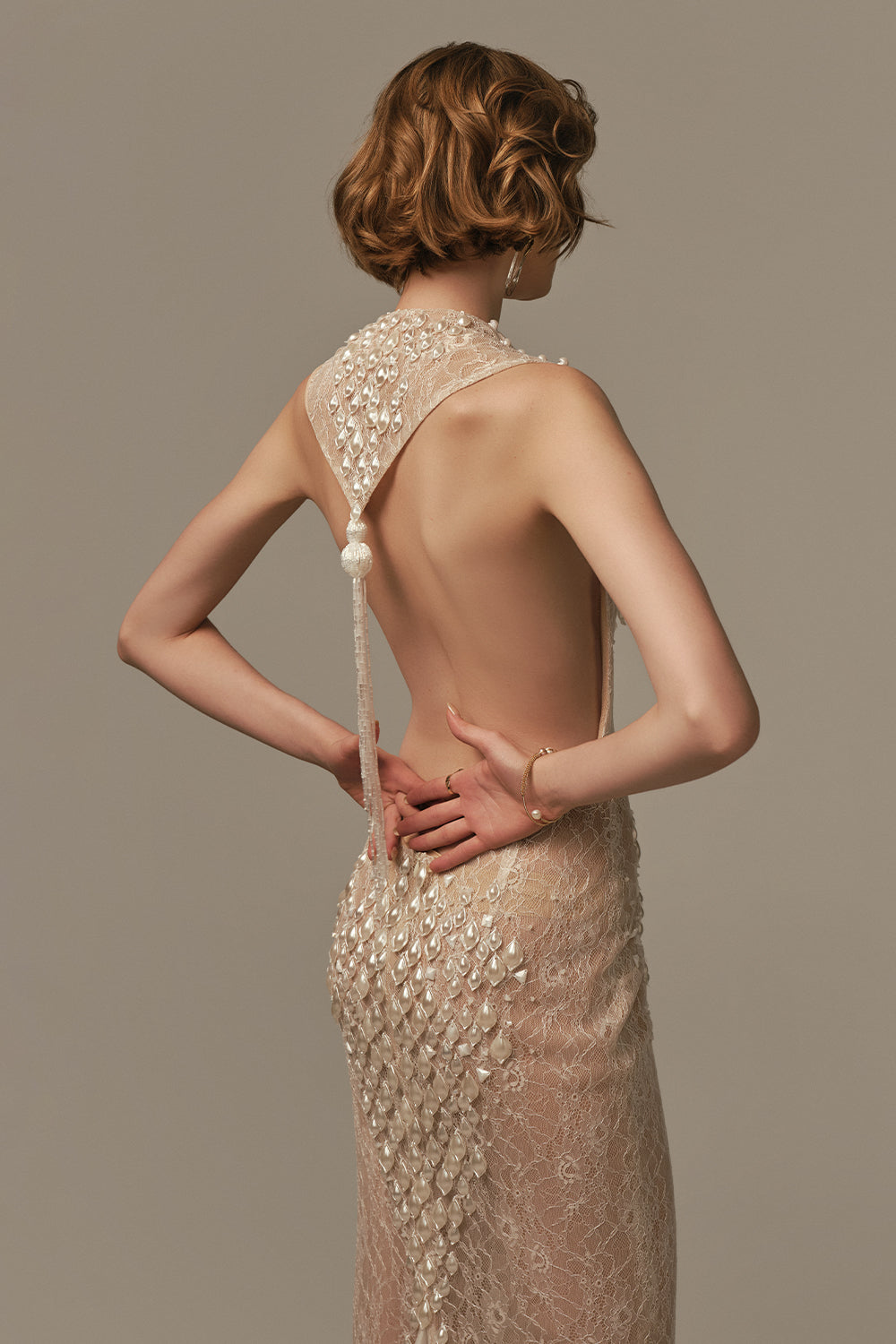 Ondine Bead Maxi Dress