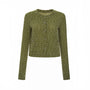 Savannah Straight Jewel Neck Cotton Jacket