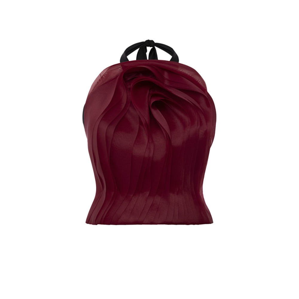 Wisteria Bodycon Halter Neck Organza Cotton Top