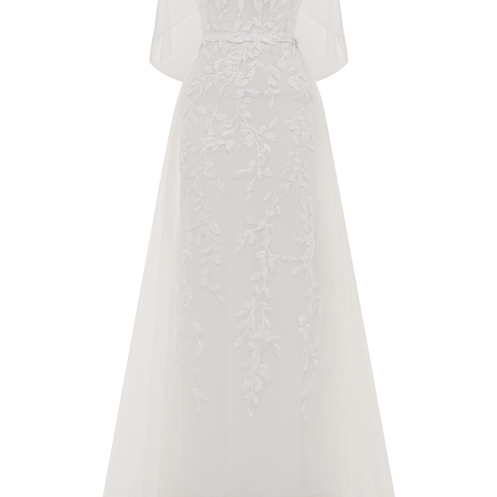 Seraph Embroidery Maxi Dress