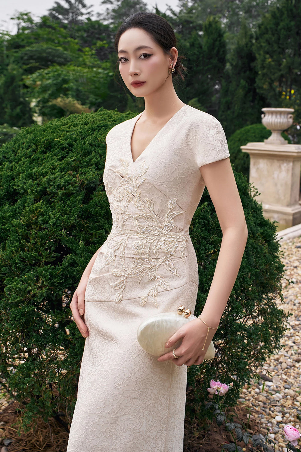 Fleur Sheath Midi Dress