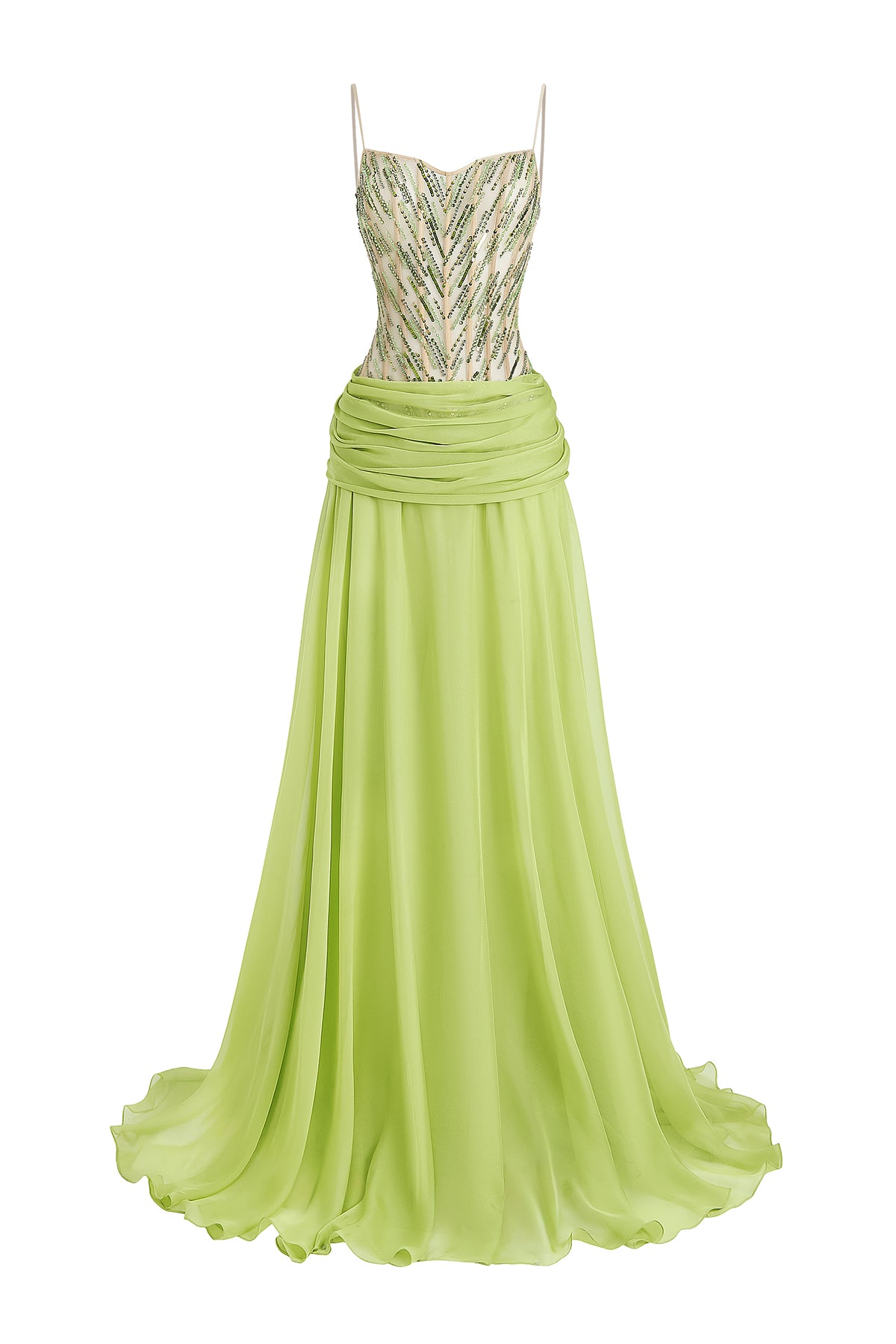 Cyrille Sequin Maxi Dress