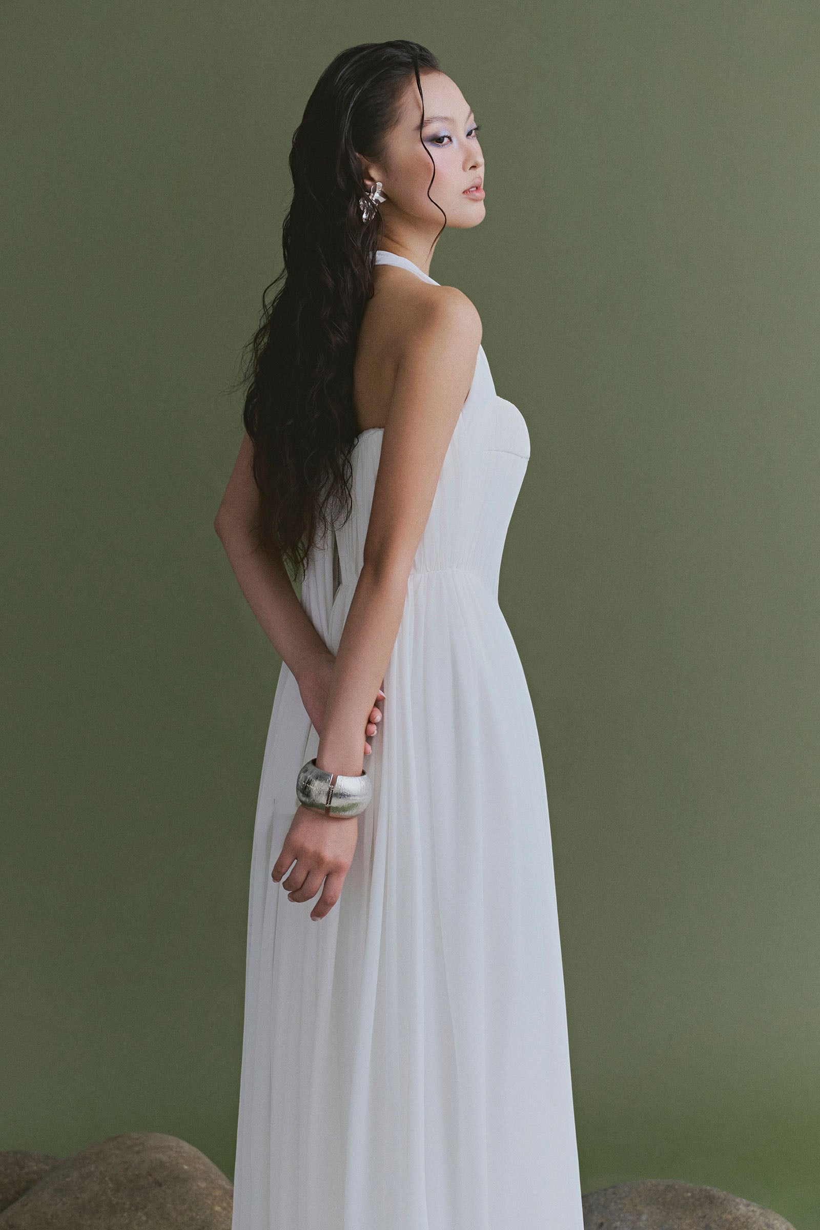 Atelier Bubble Maxi Dress