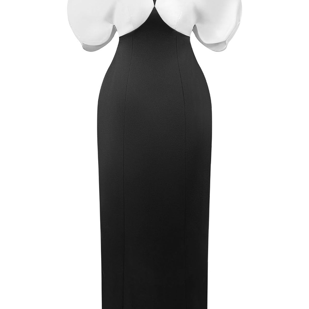 Elyssar Puff Sleeve Maxi Dress