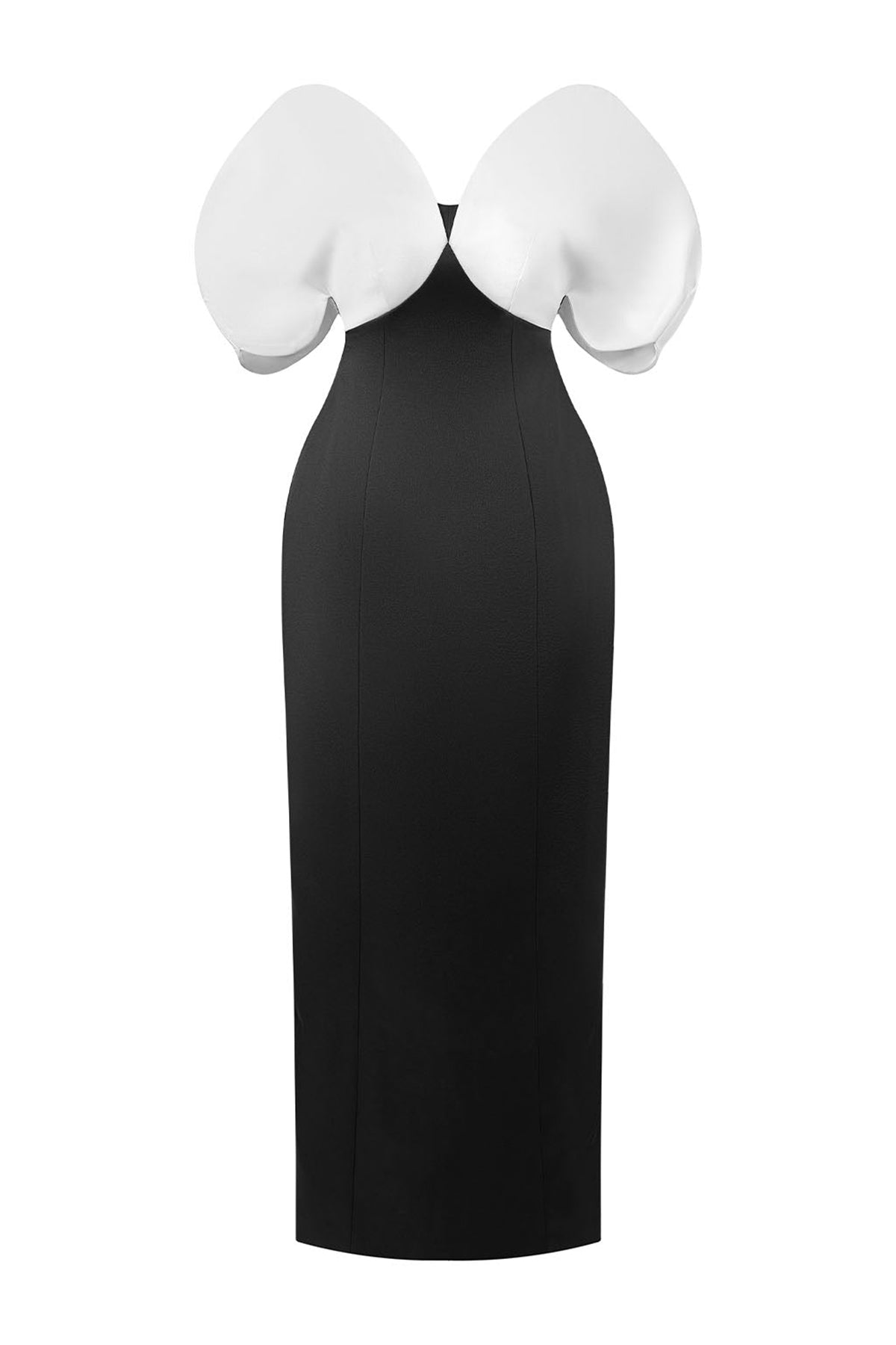 Elyssar Puff Sleeve Maxi Dress