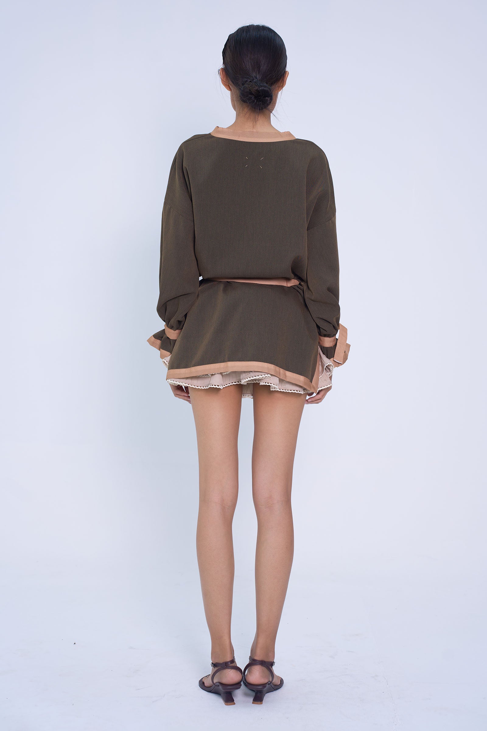 Nha Nong V-Neck Coat