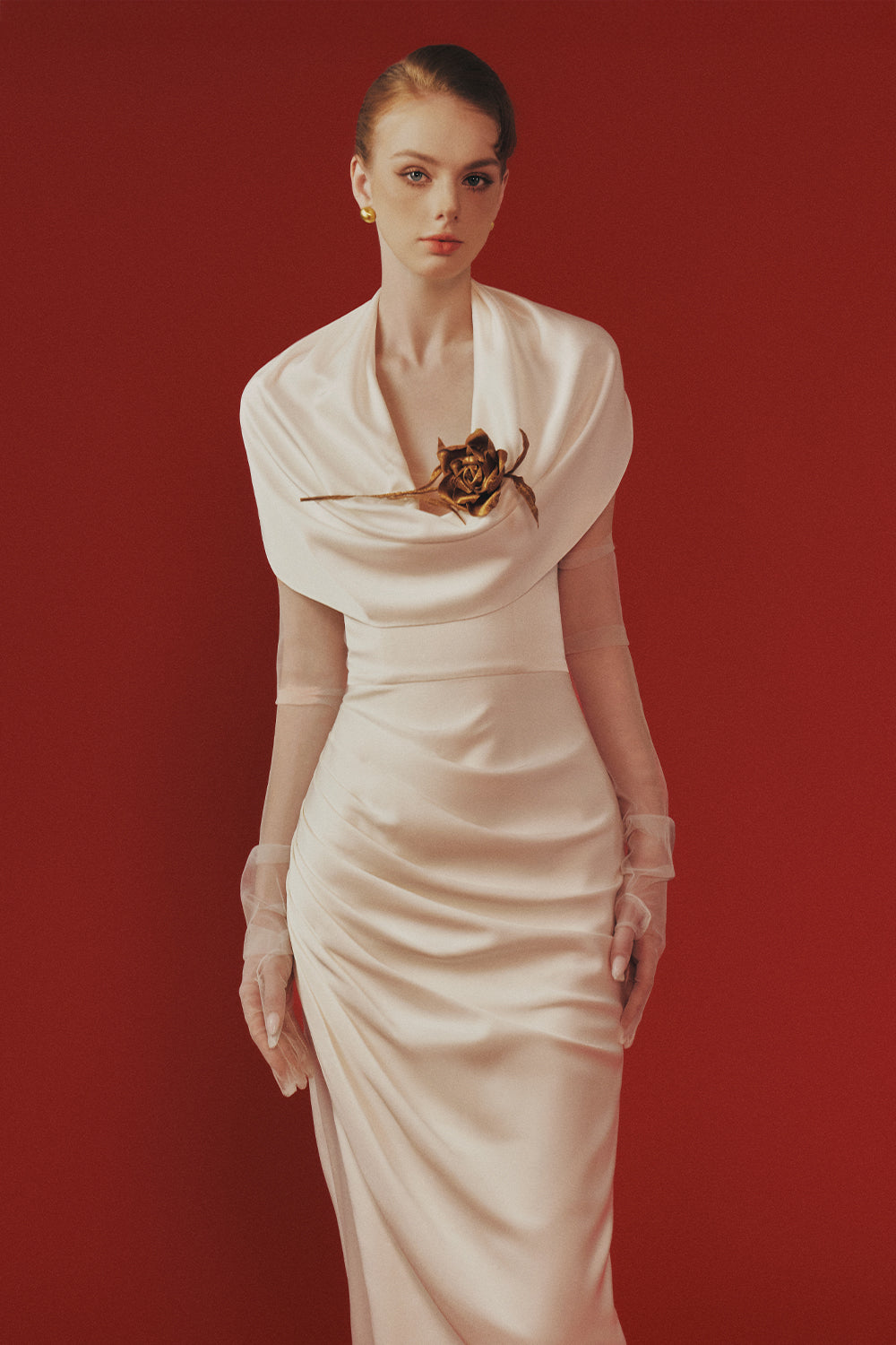 Celina Cowl Maxi Dress