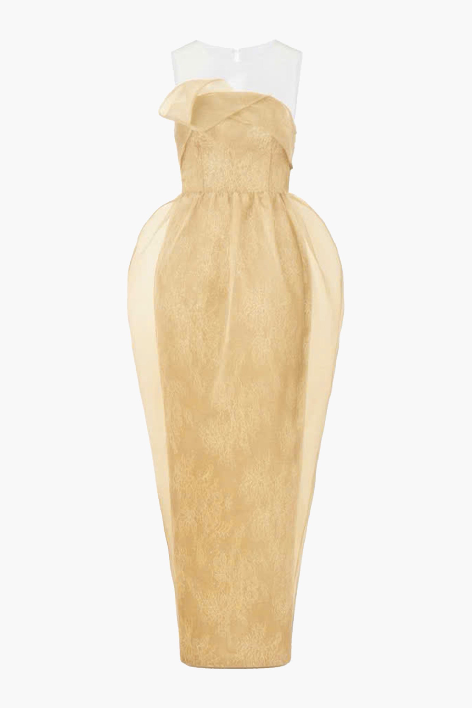 Flux Cocoon Draped Maxi Dress