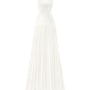 Ocean Bloom Drop Waist Cut-Out Chiffon Floor Length Dress