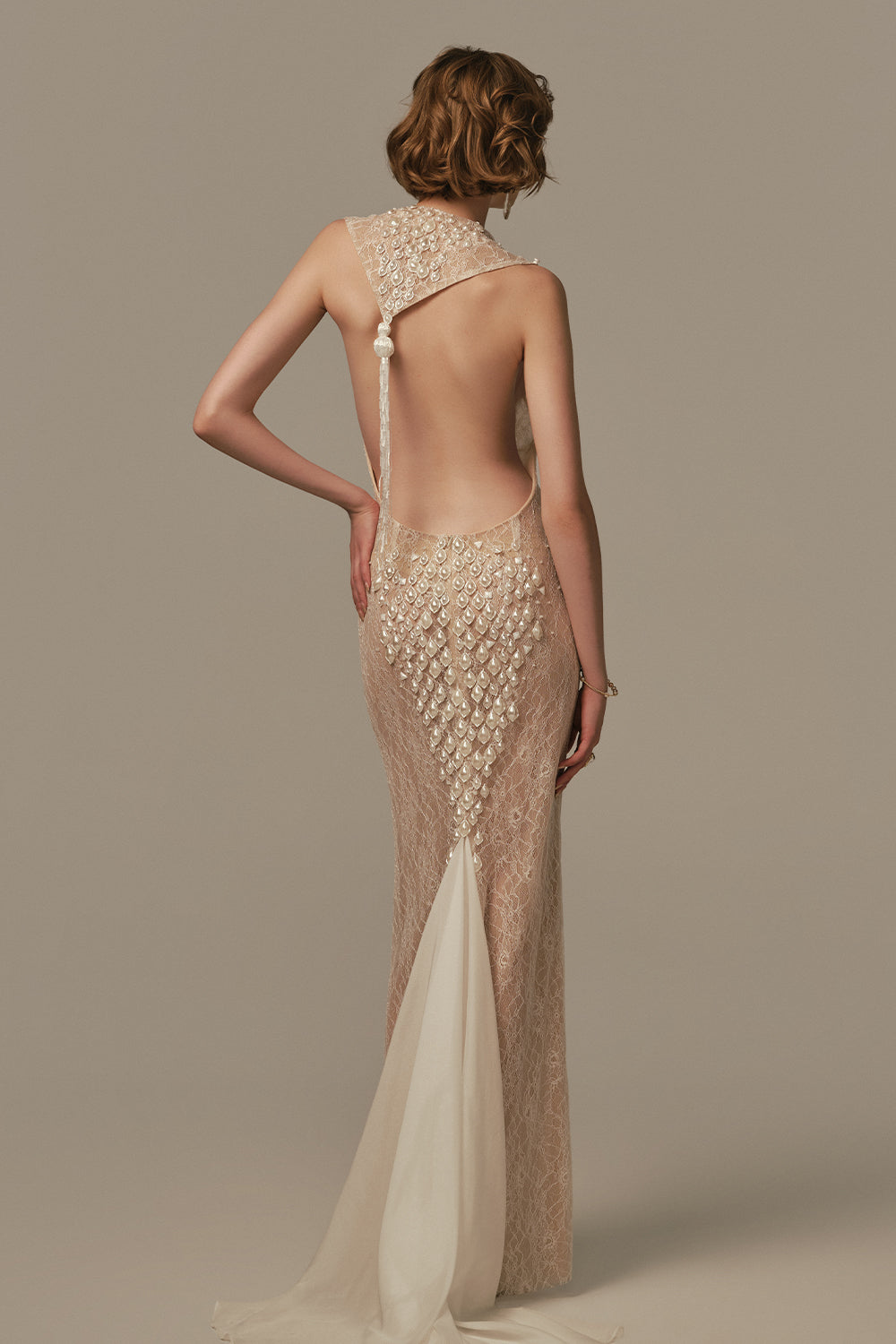 Ondine Bead Maxi Dress