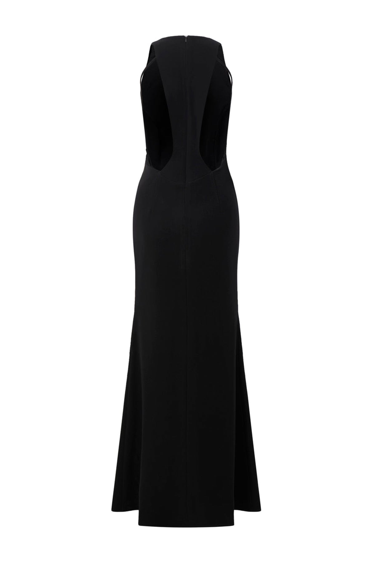 Sonata Halter Crepe Maxi Dress