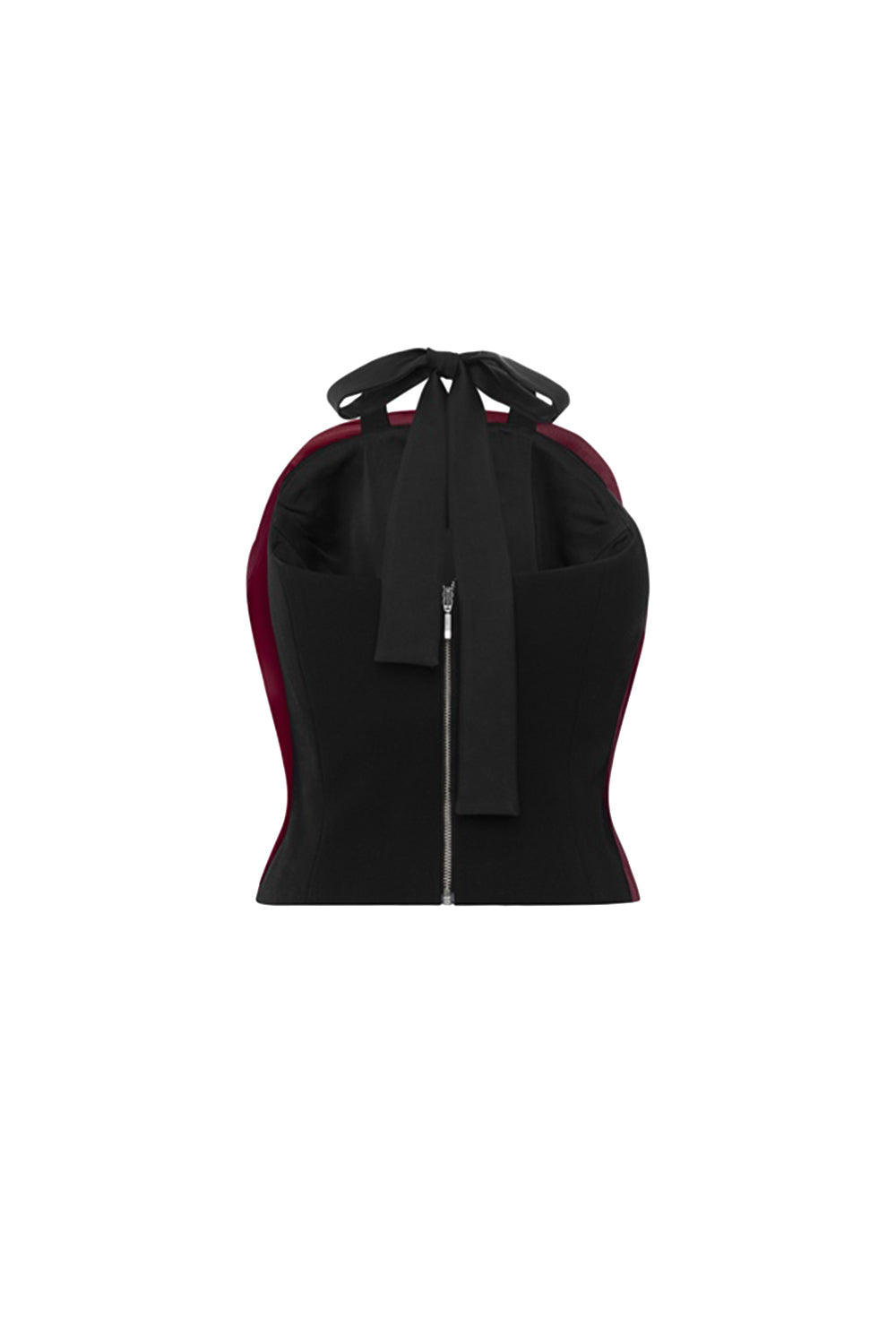 Wisteria Bodycon Halter Neck Organza Cotton Top