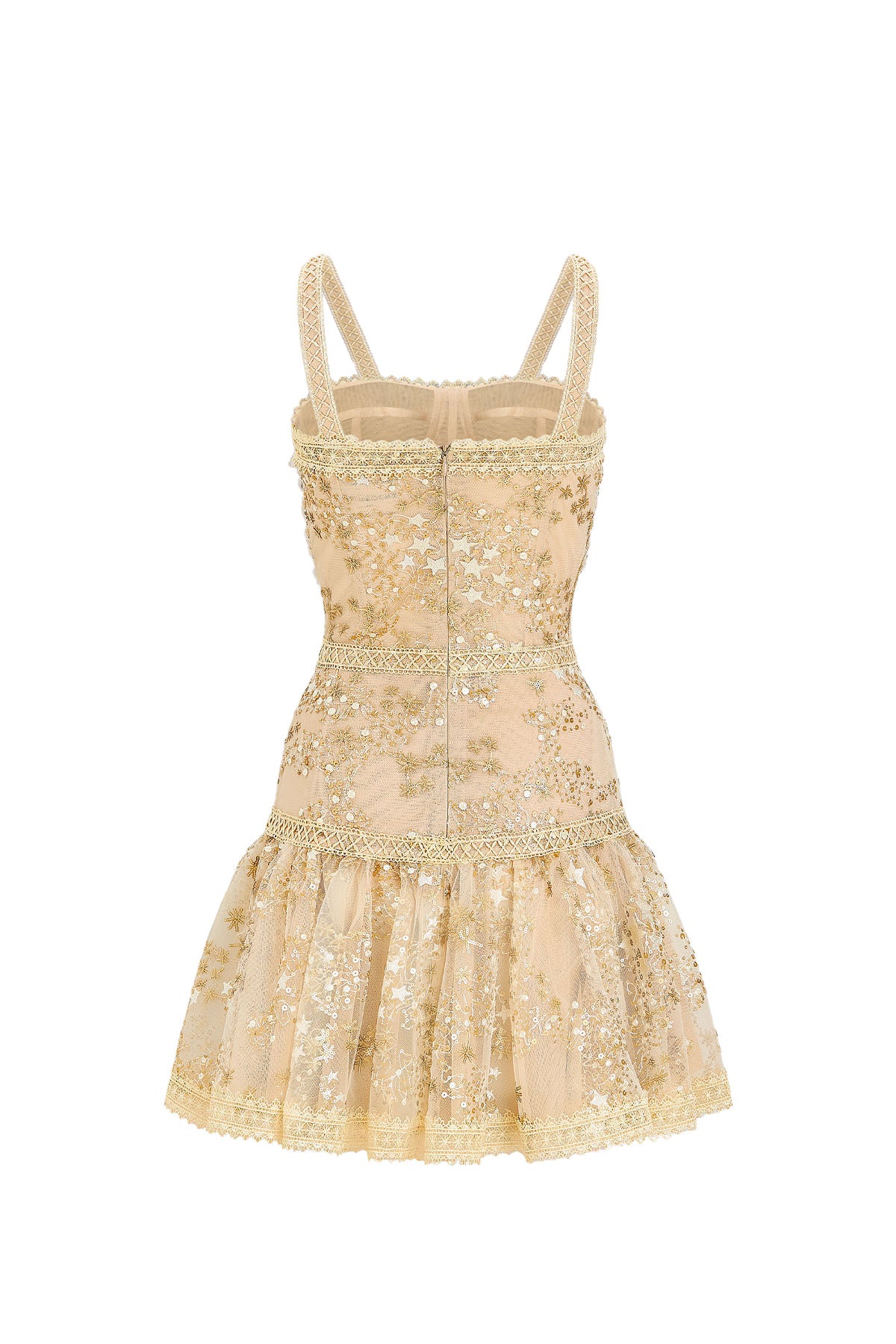 Aurielle A-line Mini Dress