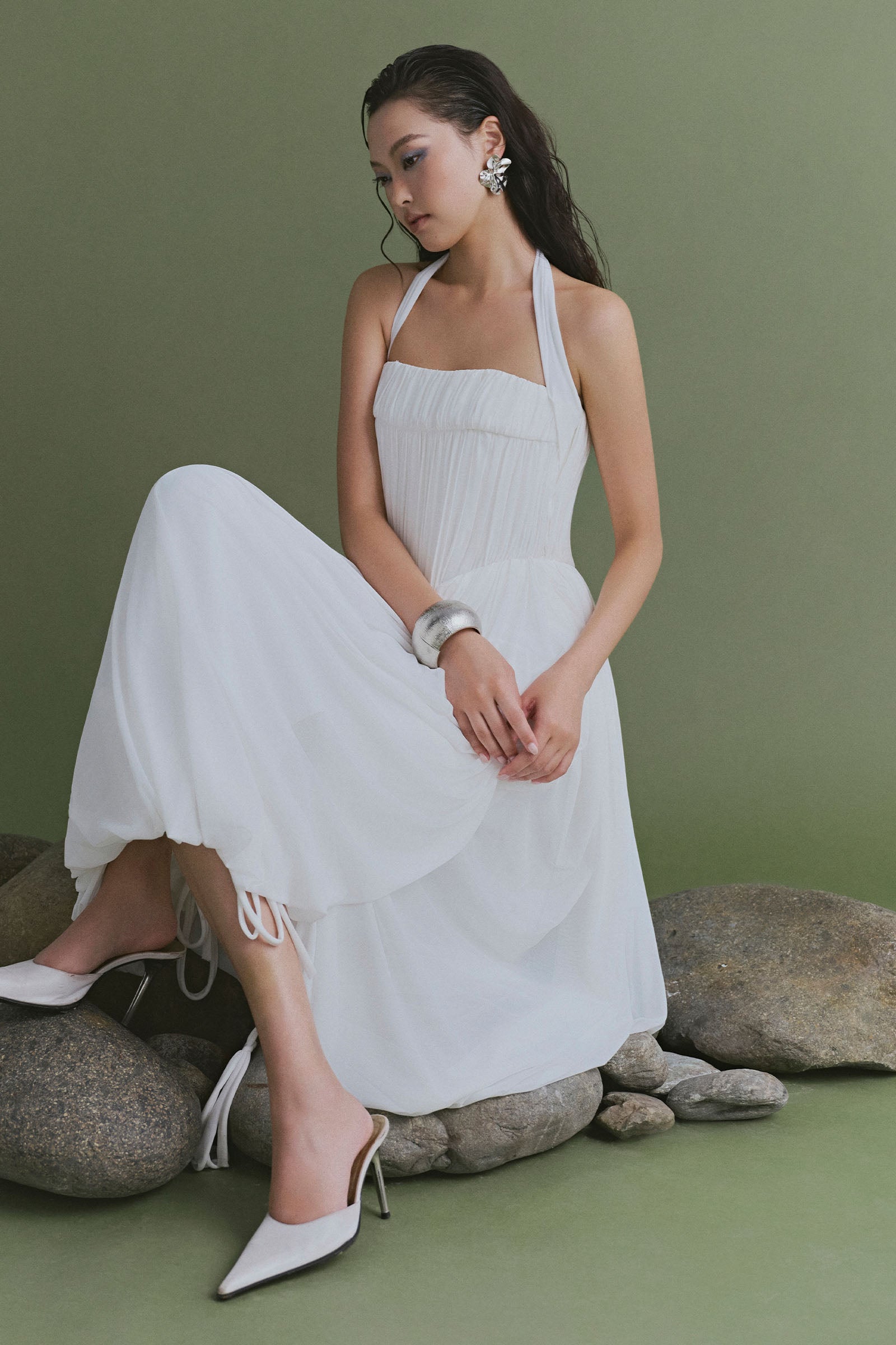 Atelier Bubble Maxi Dress