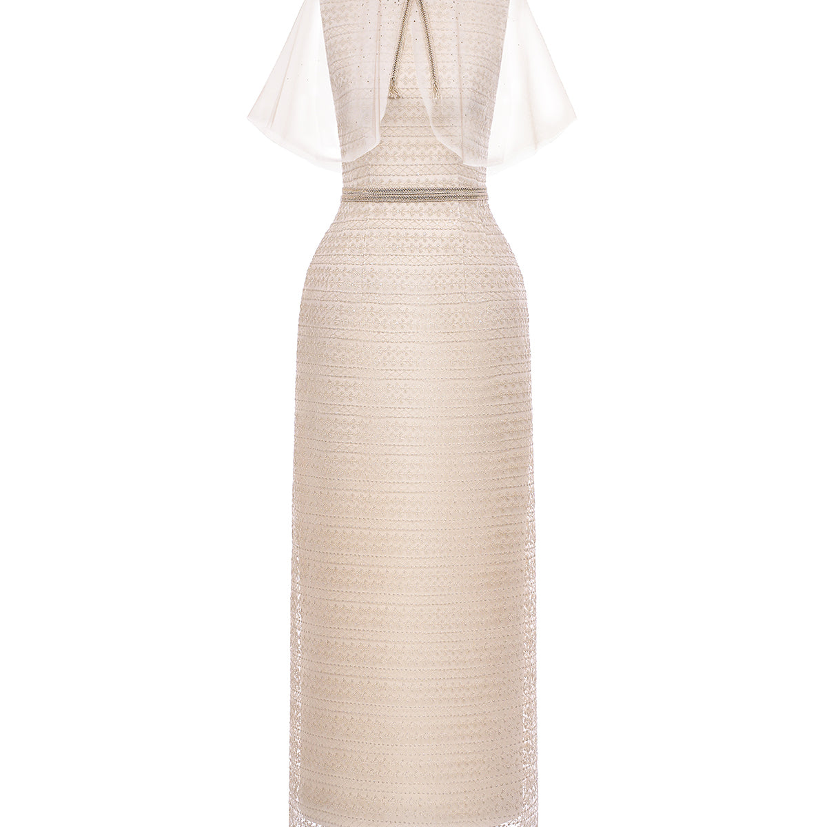 Finette High Neck Midi Dress