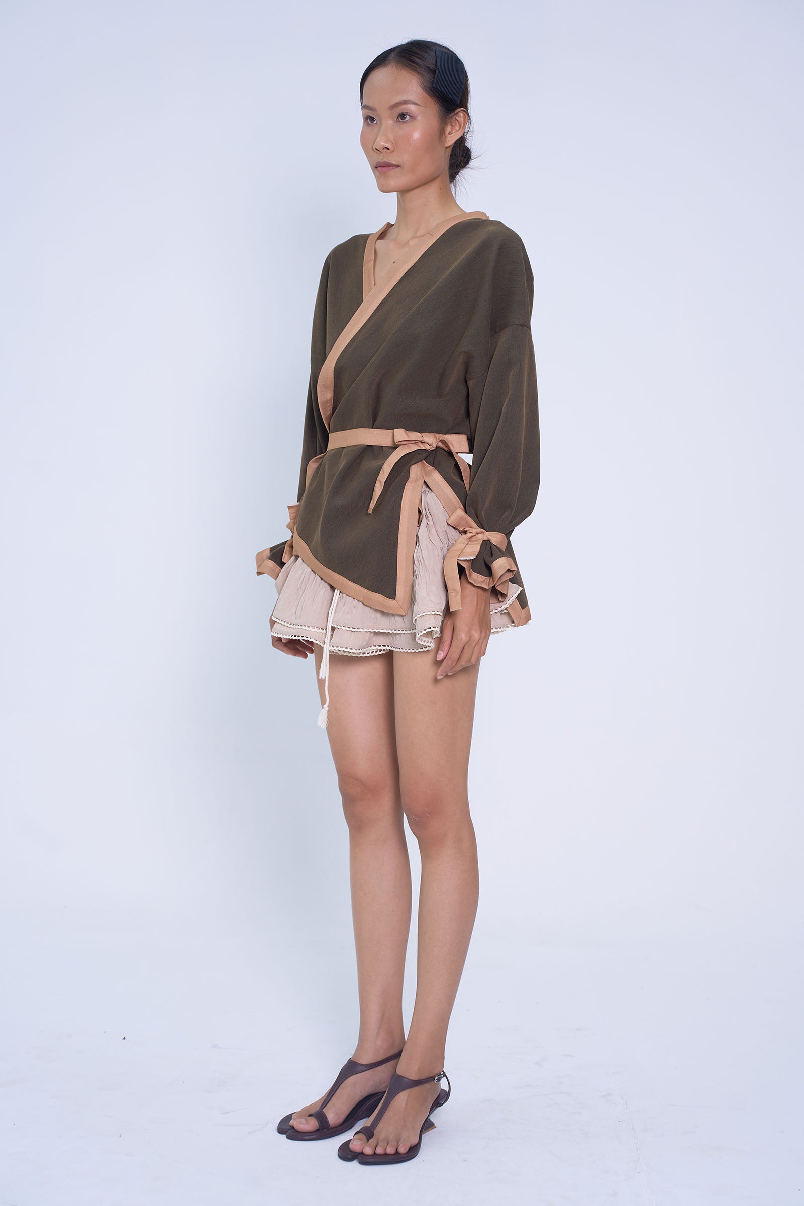 Nha Nong V-Neck Coat