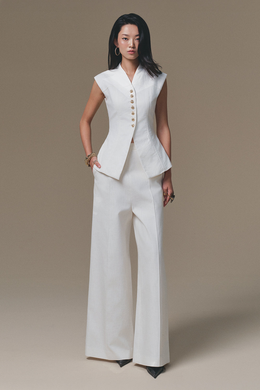 Caelum V-Neck Top