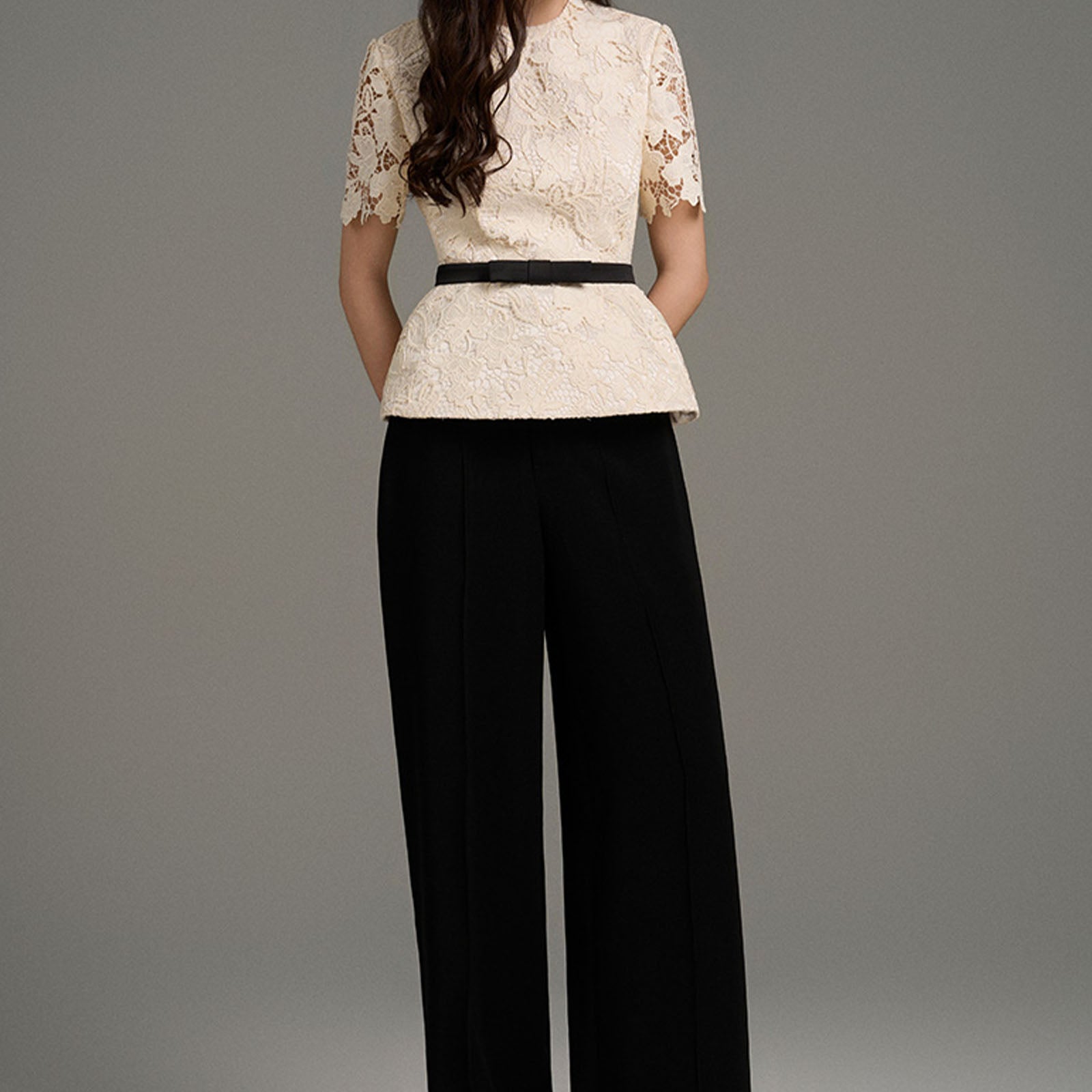 Monéra Peplum Top