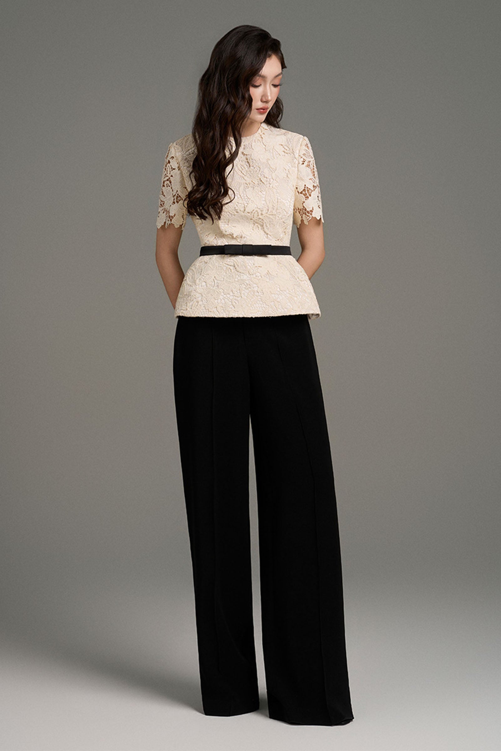 Monéra Peplum Top