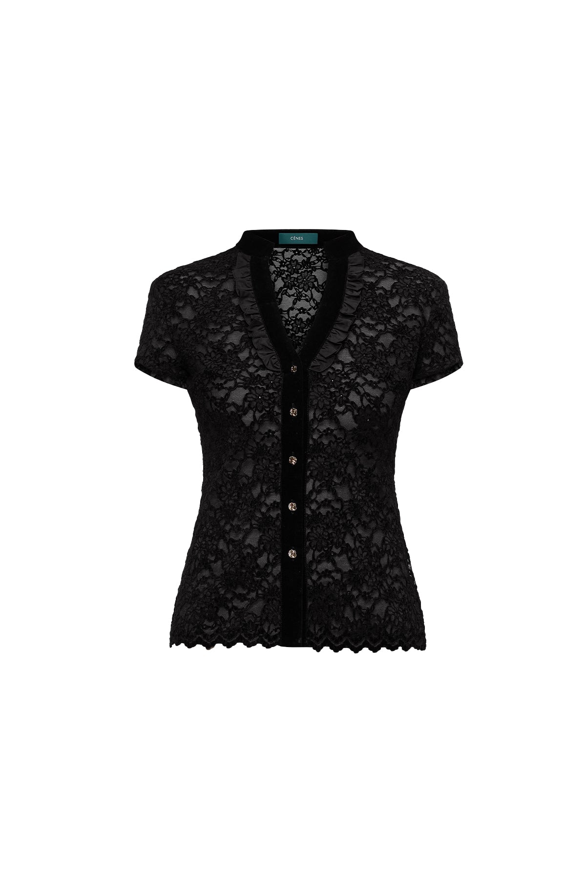 Althea V-Neck Top